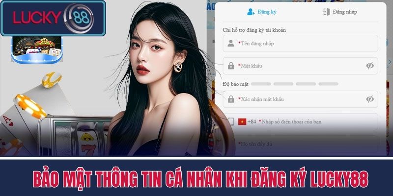 Đăng Ký LUCKY88 - Hướng Dẫn Để Nhận Được Voucher Hấp Dẫn 4 Bảo mật thông tin cá nhân khi đăng ký LUCKY88