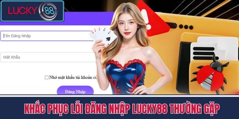 Đăng Nhập LUCKY88 - Các Bước Dễ Dàng Tham Gia Cùng Nhà Cái 3 Khắc Phục Lỗi Đăng Nhập LUCKY88 Thường Gặp