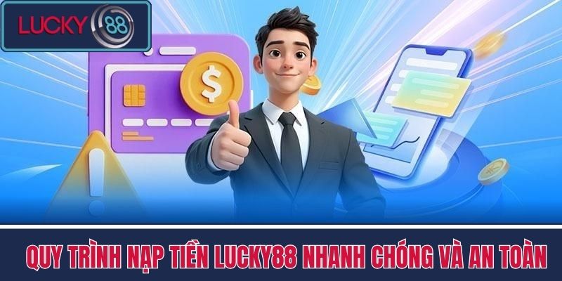 Nạp Tiền LUCKY88 - Nguyên Tắc Nạp Tiền Nhanh Cần Nắm 3 Quy trình nạp tiền LUCKY88 nhanh chóng và an toàn